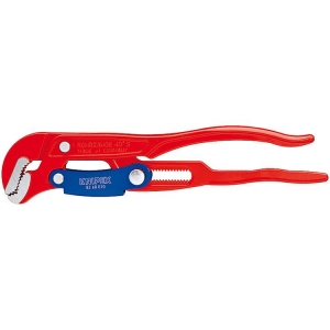 Knipex 83 60 010 Pipe Wrench S-Type with Rapid Adjustment red 330mm